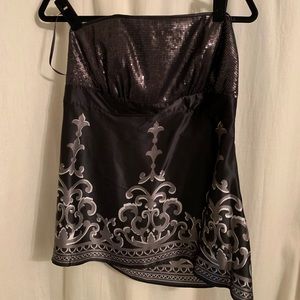 White House Black Market Sequin Tube Top